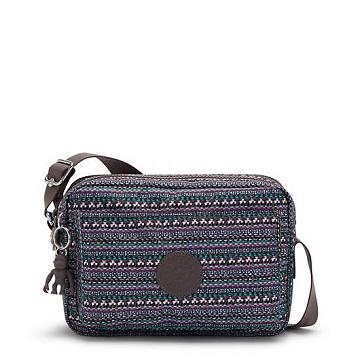 Kipling Abanu Medium Printed Crossbody Táska Sötétkék | HU 1023GS